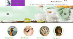 Desktop Screenshot of beautysecrets.cz