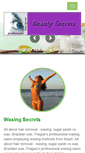 Mobile Screenshot of beautysecrets.cz