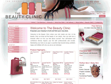 Tablet Screenshot of beautysecrets.co.za